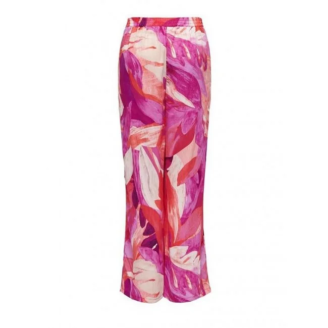 Pantalón ONLY Rosa Estampado Mujer