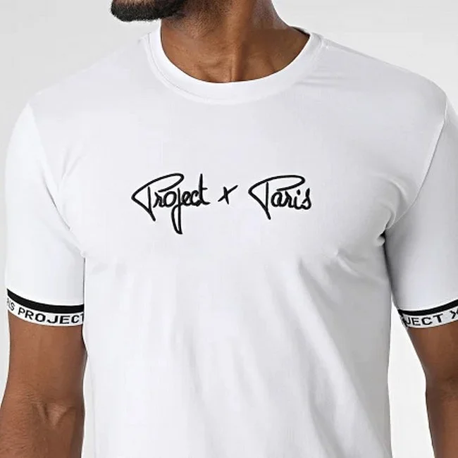 Camiseta Project x Paris Blanca Hombre