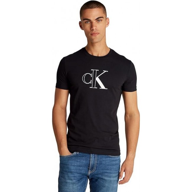 Camiseta Calvin Klein Hombre Negra