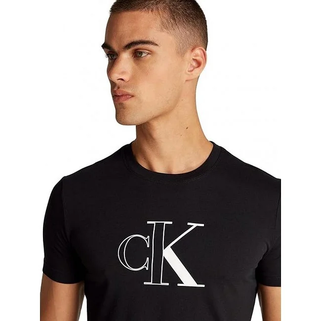 Camiseta Calvin Klein Negra Hombre