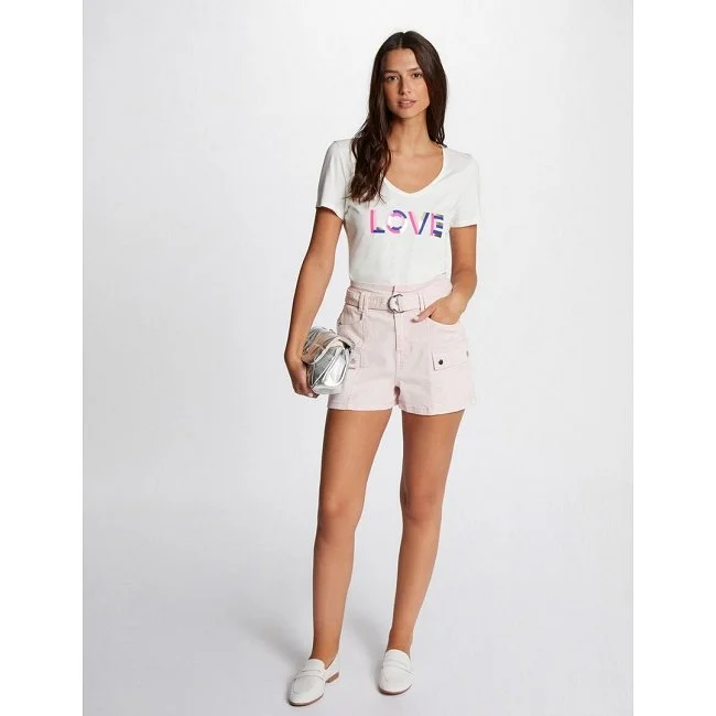 Camiseta Morgan Mujer Blanca