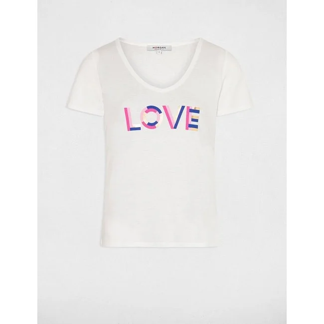 Camiseta Morgan Mujer Blanca