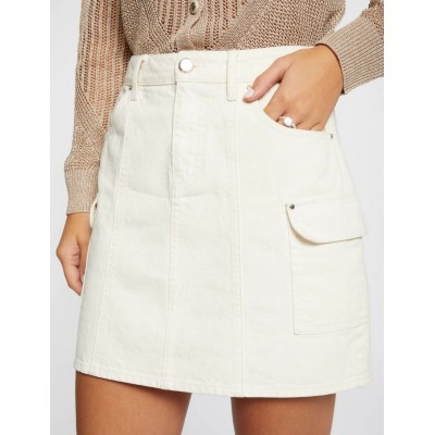 Falda Morgan Mujer Marfil 2