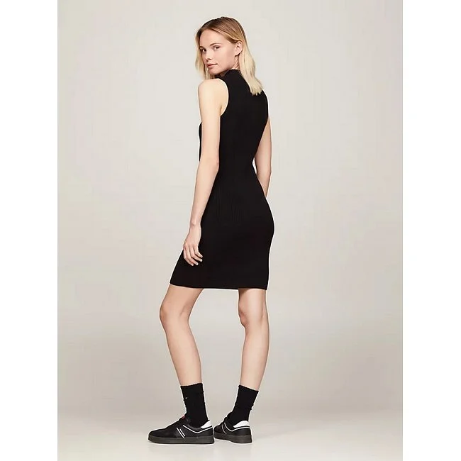 Vestido Tommy Hilfiger Negro Mujer