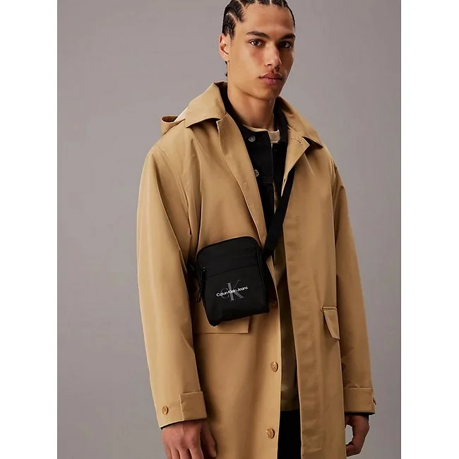 Bandolera Calvin Klein Negra Hombre