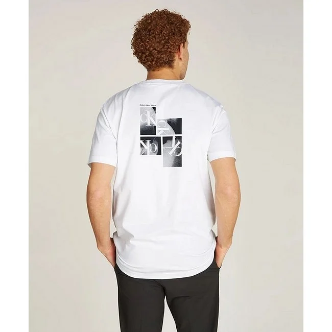 ecool camiseta blanca calvin klein