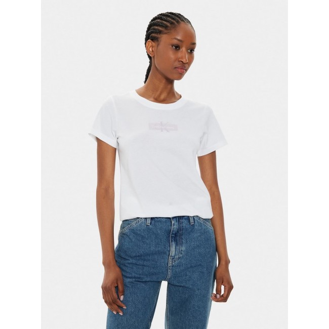 Camiseta Calvin Klein Mujer Blanca