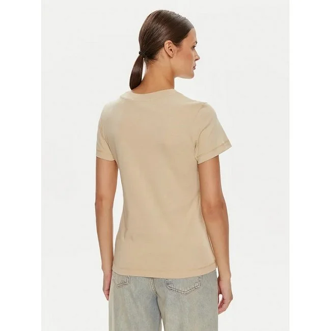 Camiseta Calvin Klein Beige Mujer