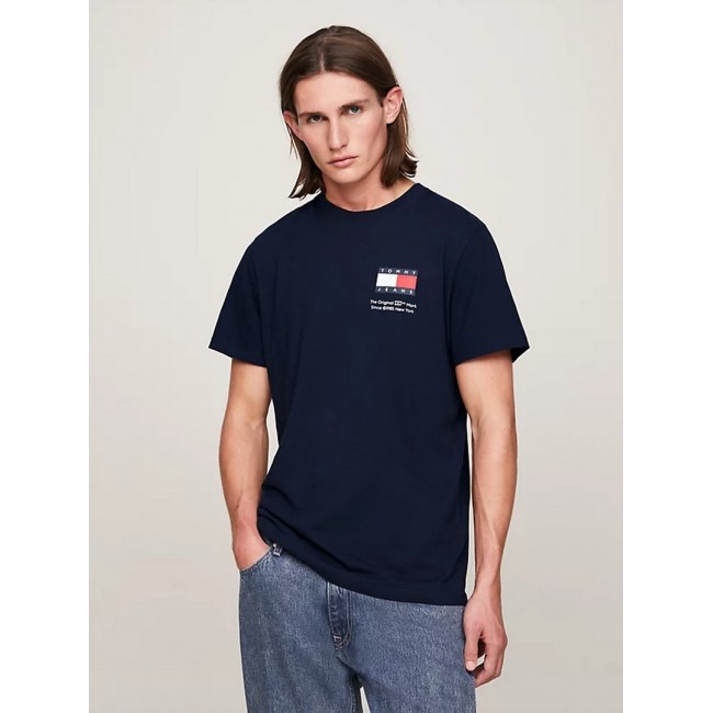 Camiseta Tommy Hilfiger Hombre Azul...