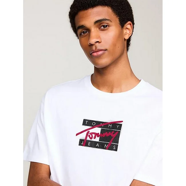 Camiseta Tommy Hilfiger Blanca Hombre