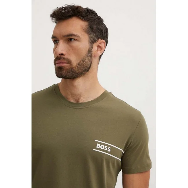 Camiseta Boss Hombre Verde