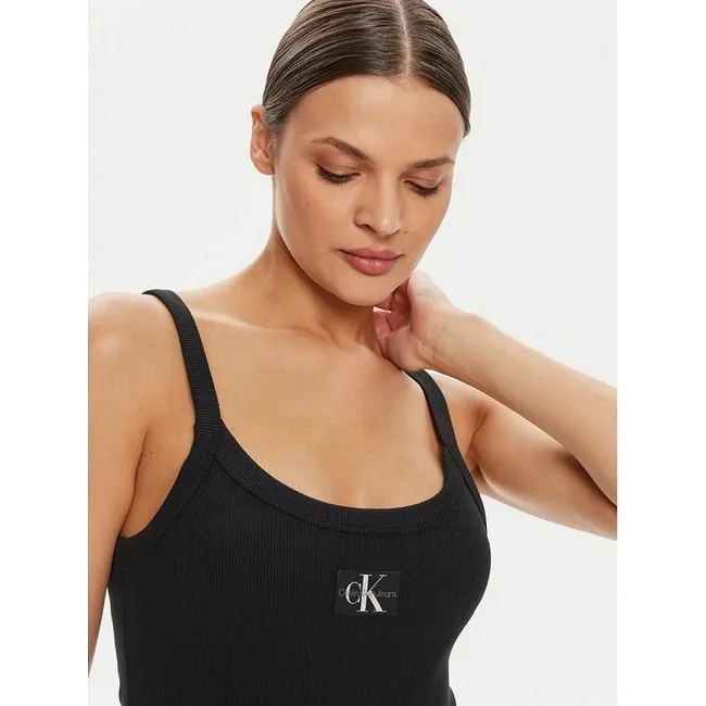 Vestido Calvin Klein Negro Mujer Vestido Calvin Klein Negro Mujer