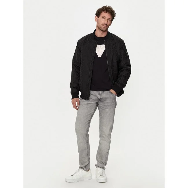 Camiseta Guess Hombre Negra