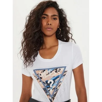 Camiseta Guess Mujer Blanca 2