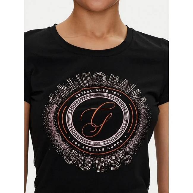 Camiseta Guess Mujer Negra
