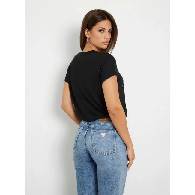 Camiseta Guess Mujer Negra