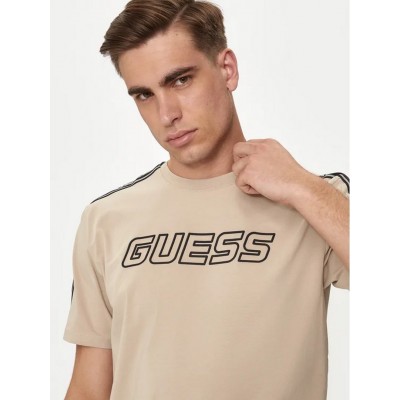 Camiseta Guess Hombre Beige 2