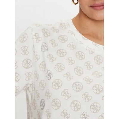 Camiseta Guess Mujer Beige... 2