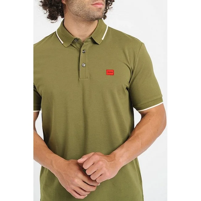 Polo Hugo Hombre Verde
