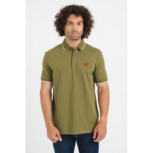 Polo Hugo Hombre Verde