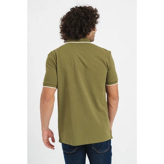 Polo Hugo Hombre Verde