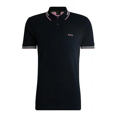 Polo Boss Hombre Azul Oscuro