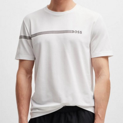 Camiseta Boss Hombre Blanca 2
