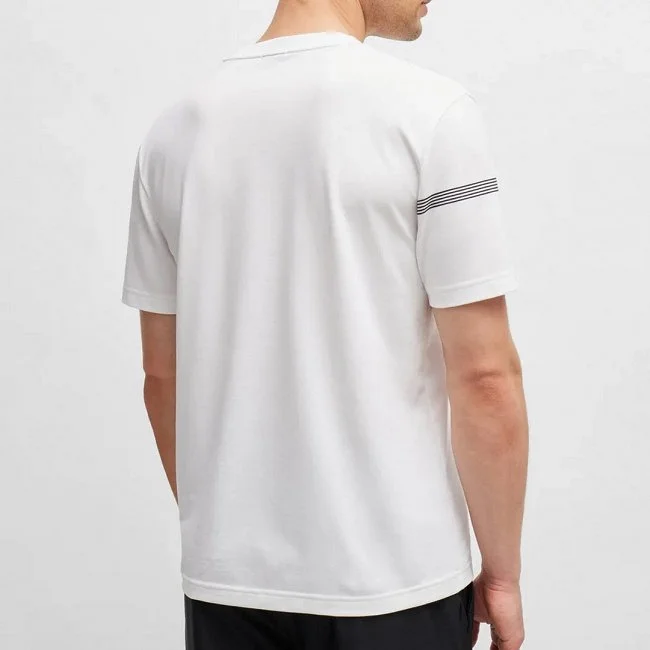 Camiseta Boss Hombre Blanca