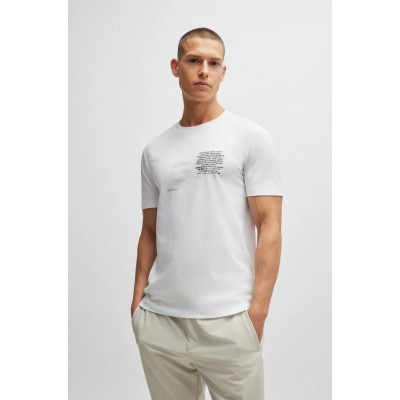 Camiseta Boss Hombre Blanca 2