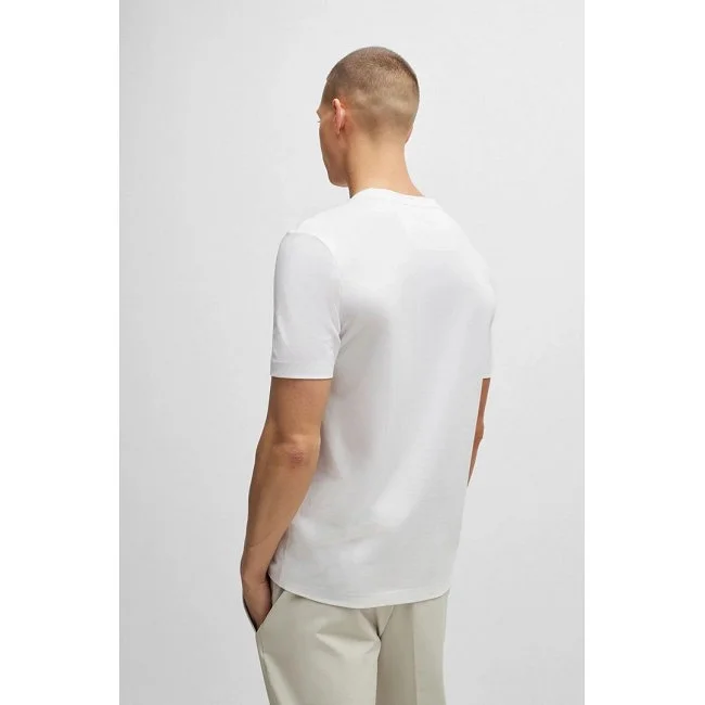 Camiseta Boss Hombre Blanca