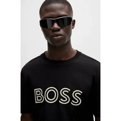 Camiseta Boss Hombre Negra 2