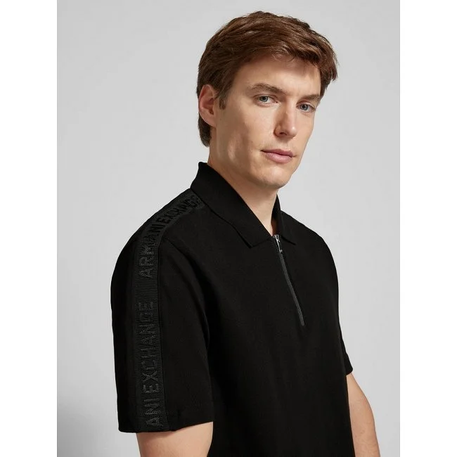 Polo Armani Exchange Hombre Negro