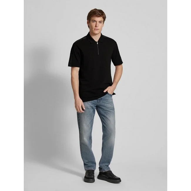 Polo Armani Exchange Hombre Negro