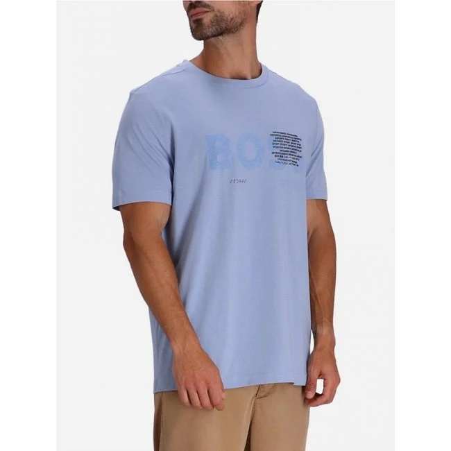 Camiseta Boss Hombre Azul
