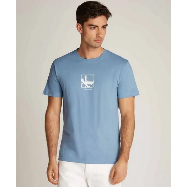 Camiseta Calvin Klein Hombre Azul