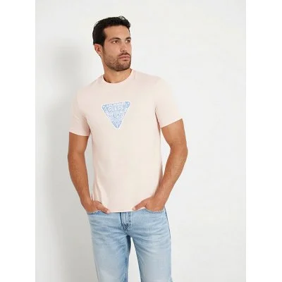 Camiseta Guess Hombre Rosa