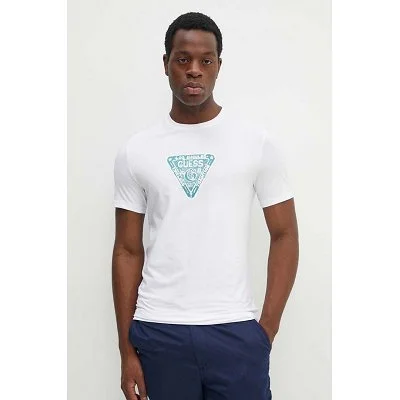 Camiseta Guess Hombre Blanca