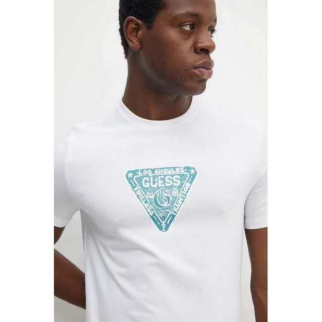 Camiseta Guess Hombre Blanca