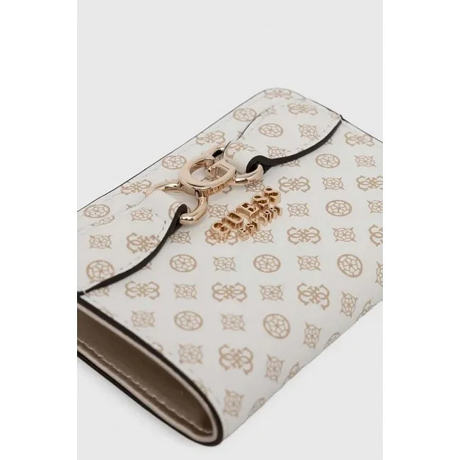Cartera Guess Mujer Blanca Estampada