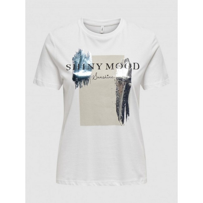 Camiseta ONLY Mujer Blanca