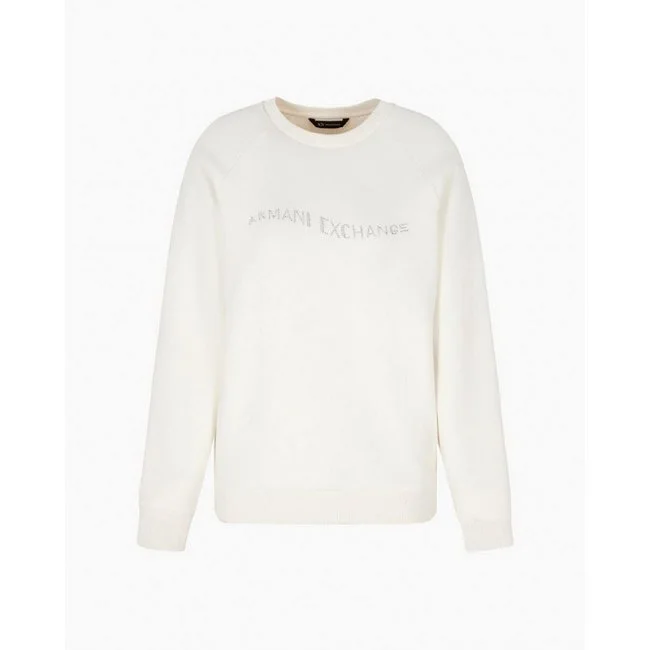 Sudadera Armani Exchange Mujer Blanca