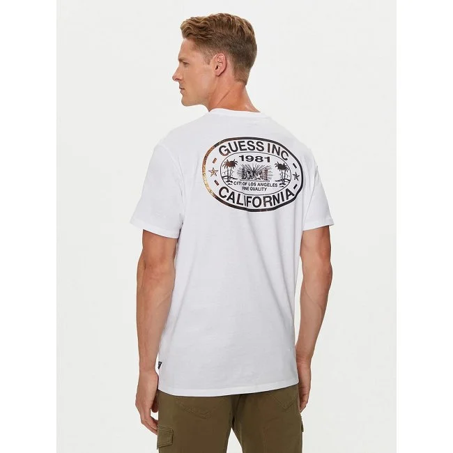 Camiseta Guess Hombre Blanca