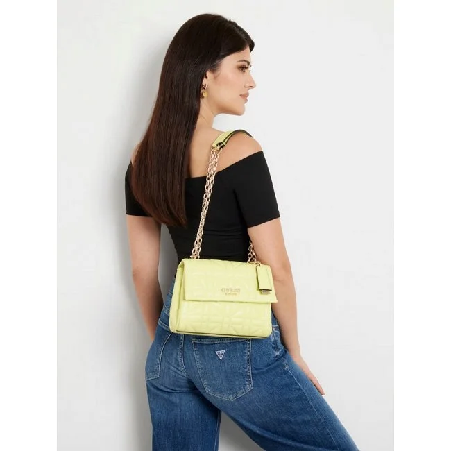 Bolso Guess Verde Fosforescente Mujer