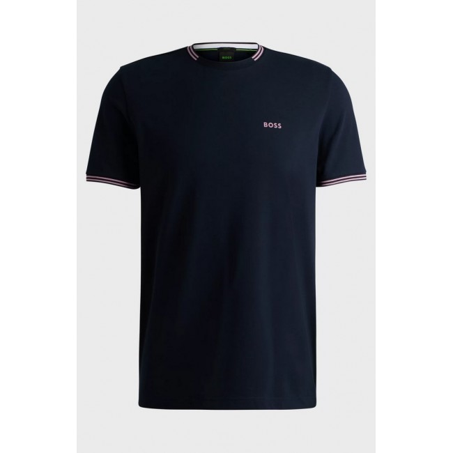 Camiseta Boss Hombre Azul Marino