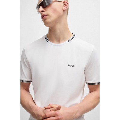 Camiseta Boss Hombre Blanca 2