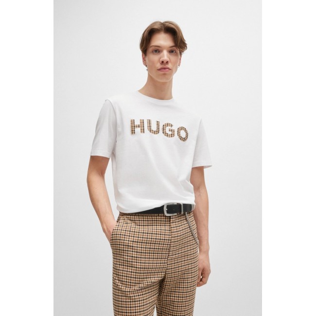 Camiseta Hugo Hombre Blanca