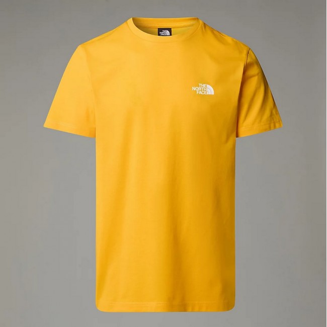 Camiseta The North Face Hombre Amarilla