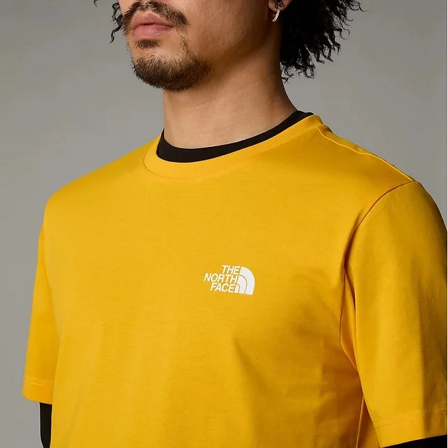 Camiseta The North Face Amarilla Hombre