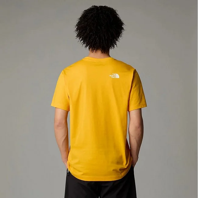 Camiseta The North Face Amarilla Hombre
