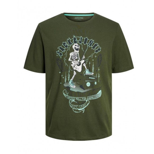 Camiseta Jack & Jones Hombre Verde